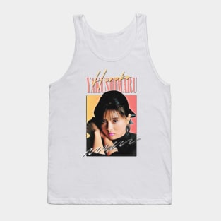 Hiroko Yakushimaru  - Retro 80s Fan Design Tank Top